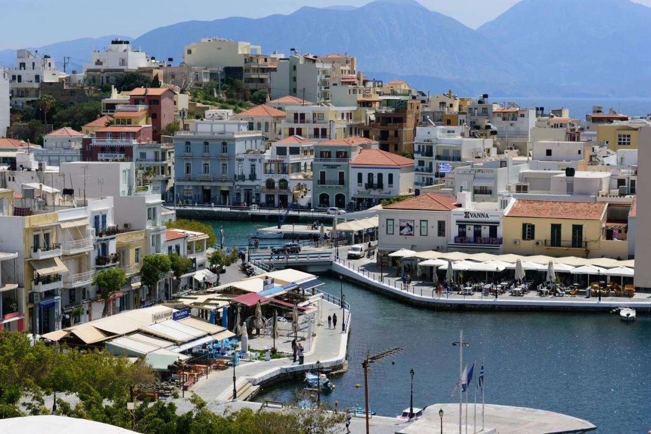 Luxury Lake - Center House Agios Nikolaos Exteriör bild